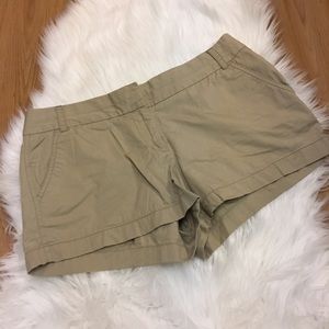 J. Crew chino shorts size 10